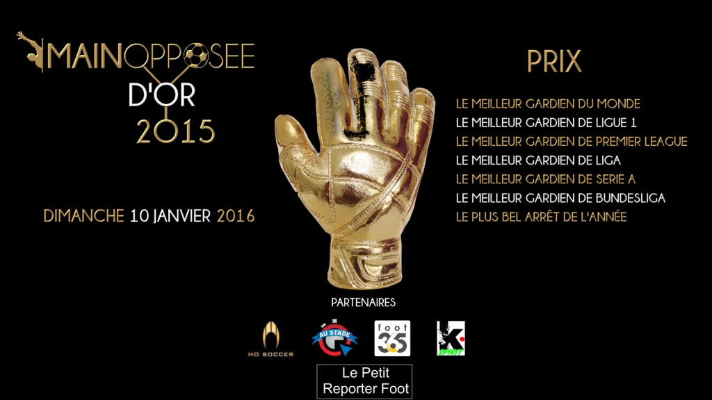 Main Opposée d'Or 2015