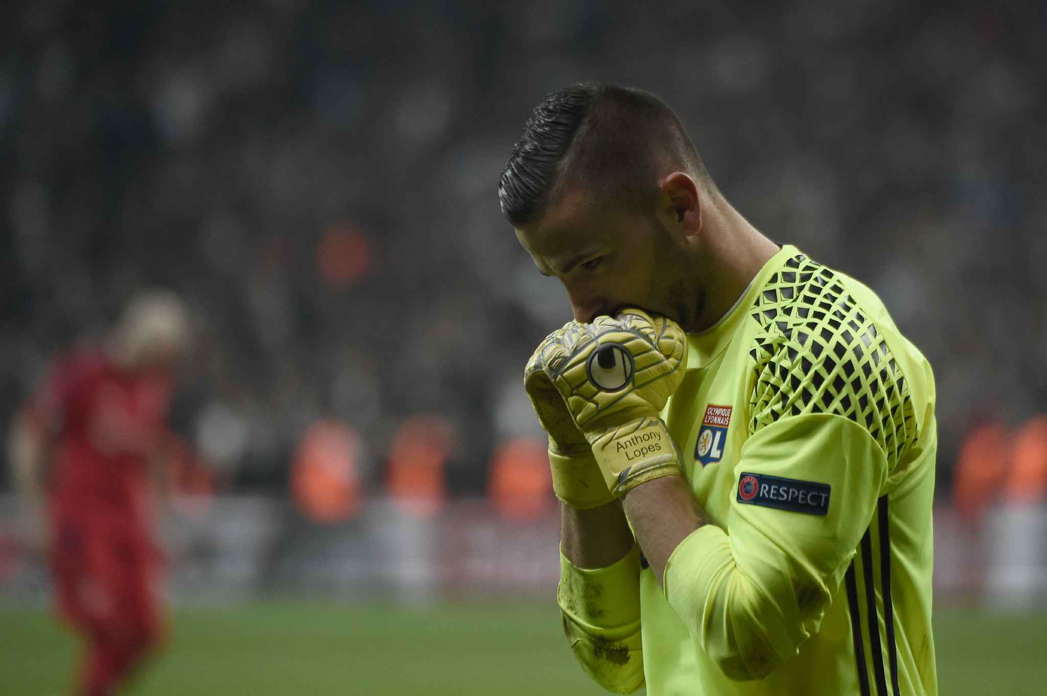 Anthony Lopes héros lyonnais Photo : Ozan Kose - AFP