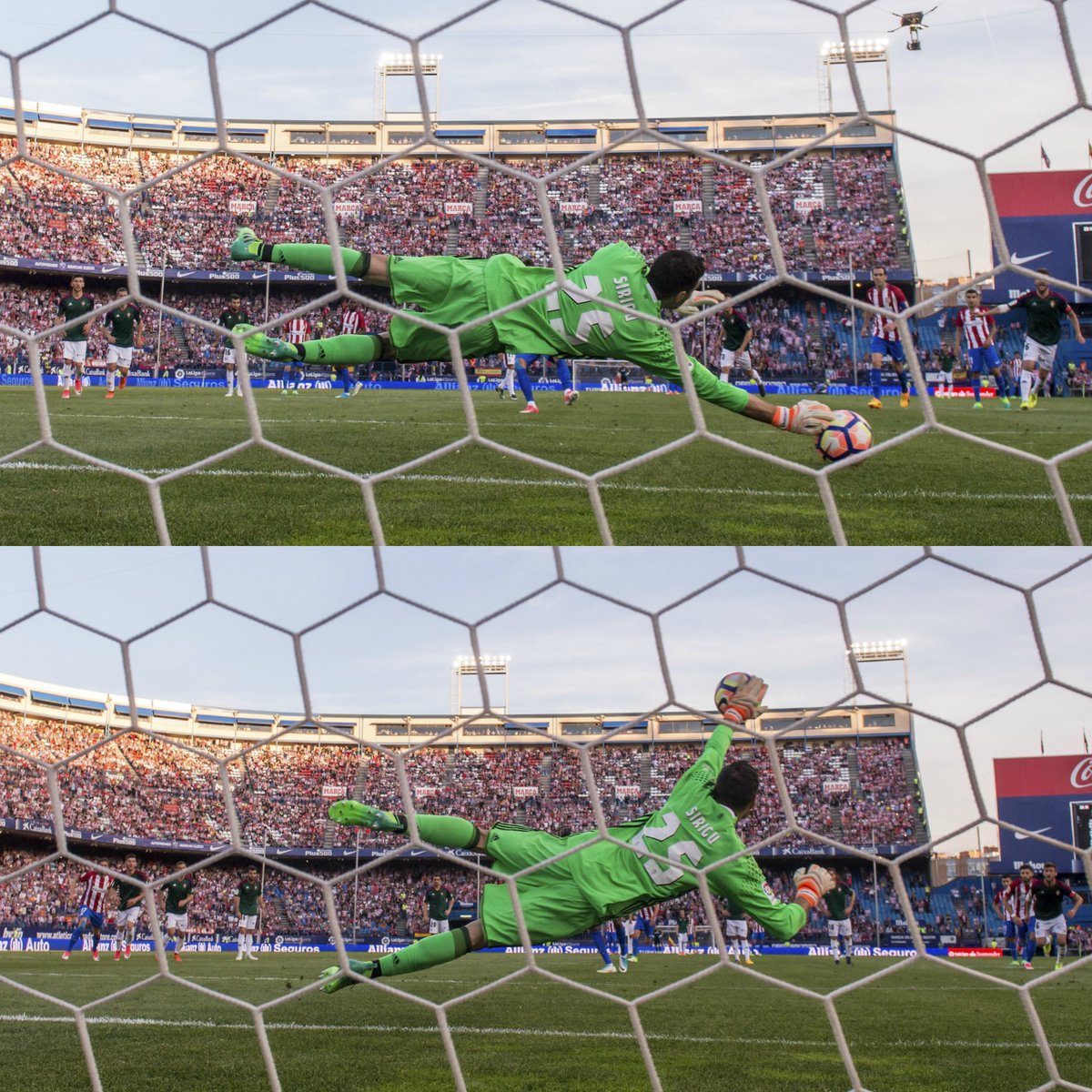 Deux penalties arrêtés en 2 minutes : sacrée soirée pour Salvatore - photo : @LaLiga