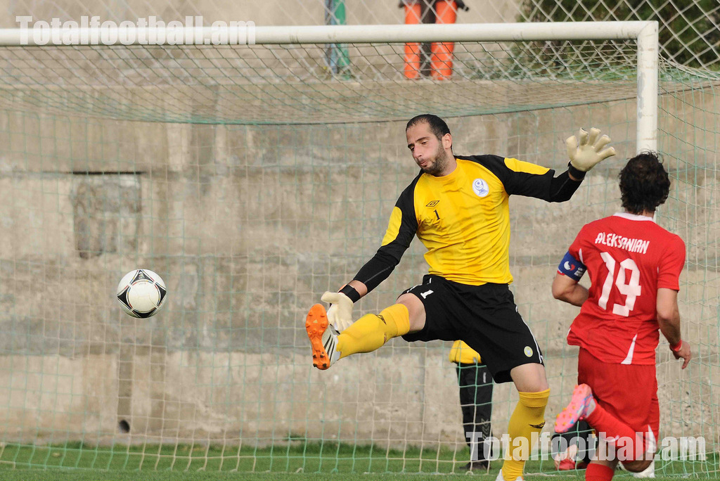 Artur Toroyan au FC Banants Yerevan Source : Totalfootball.am