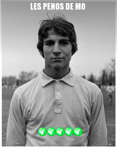 Rolland Courbis, encore Junior, est international A’ (1976) - source : lefootselontrifon