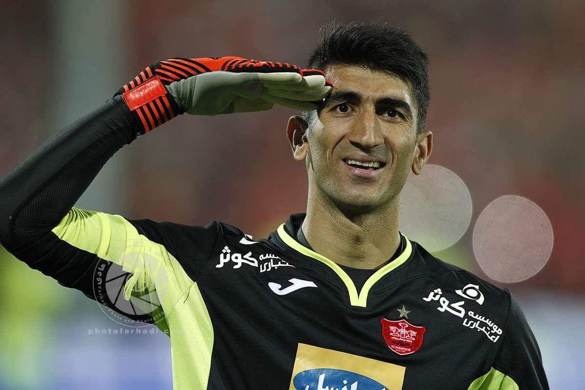 Alireza Beiranvand Gardien de but Iran 