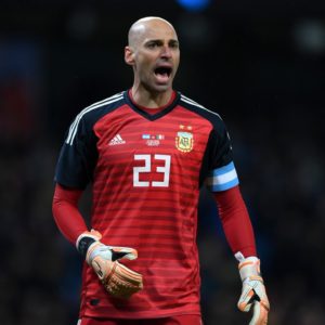 Willy Caballero gardien de but Argentine