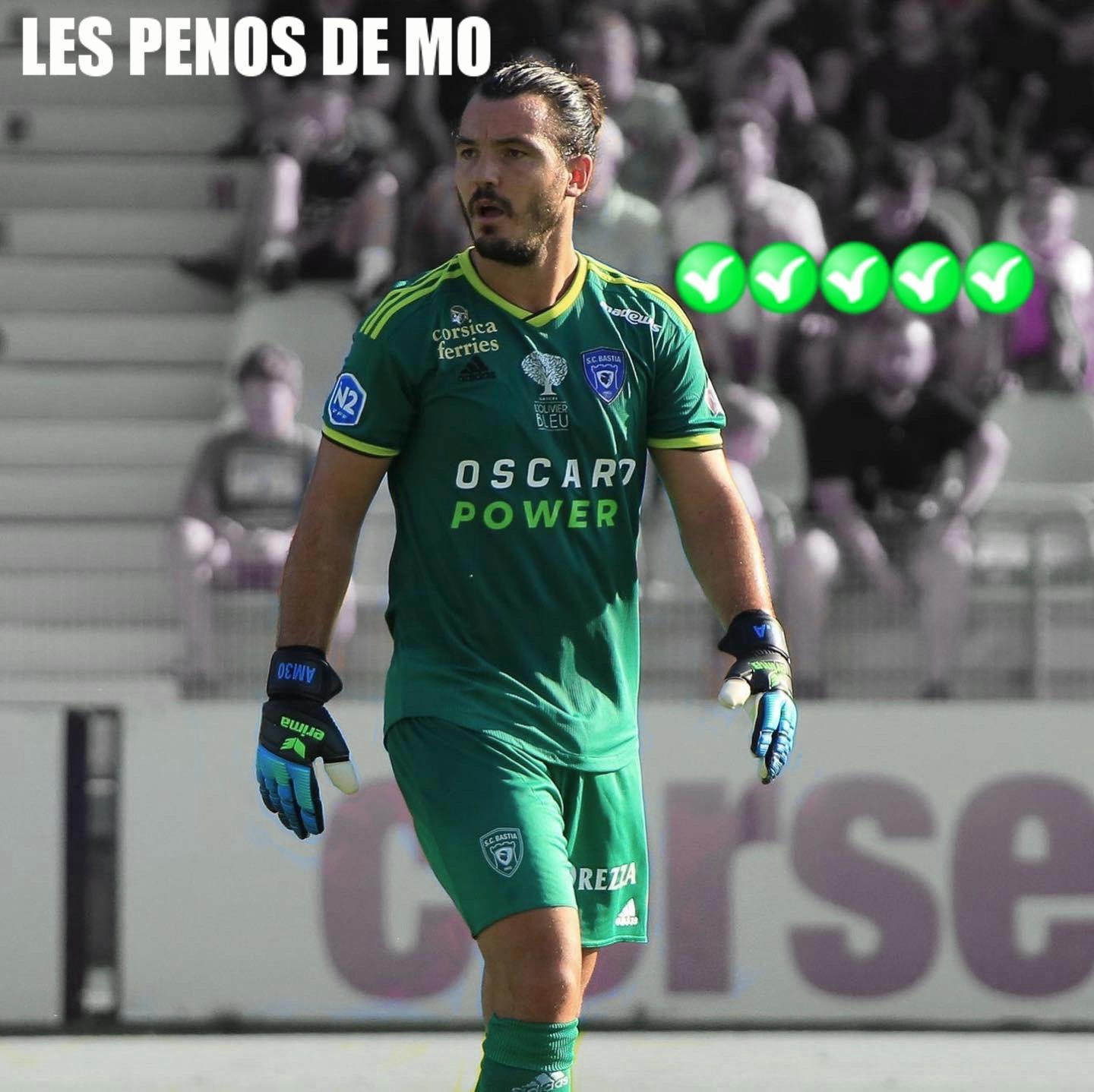 Les pénos de MO - Anthony Cherif Martin - SC Bastia