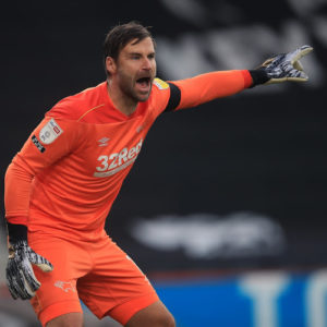 Derby County Goalkeeper David Marshall Ecosse