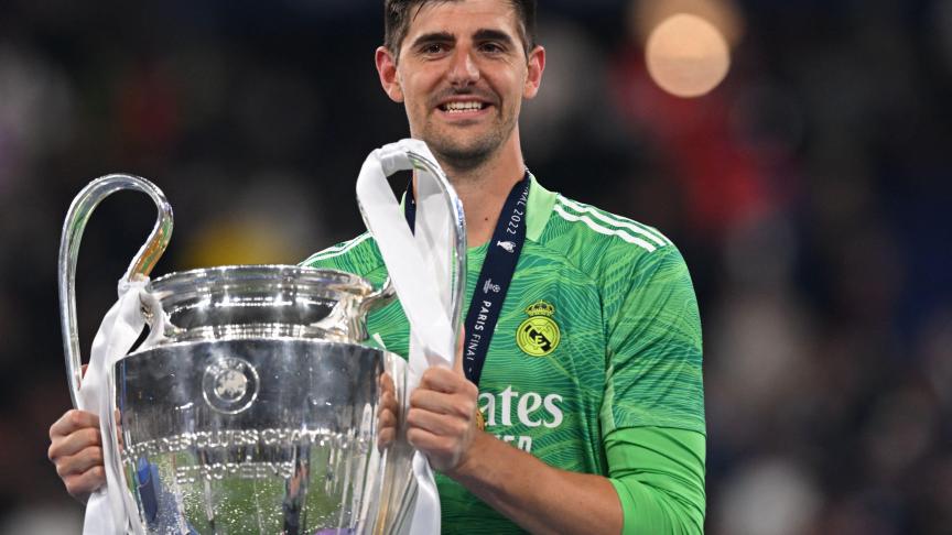 Thibaut Courtois Real Madrid gardien de but Goalkeeper 