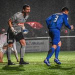 Cyril Garcia, gardien de l'US Revel, lors du 7e tour de Coupe de France, samedi 18 novembre 2023, face à Guérande.